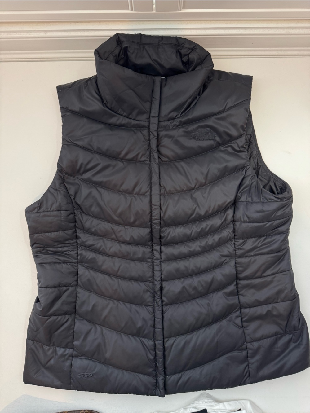 The North Face Aconcagua 550 Down Puffer Vest Black Women’s XL
